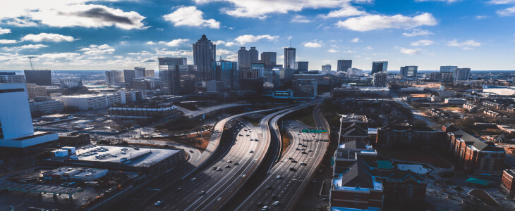 Atlanta, GA city skyline
